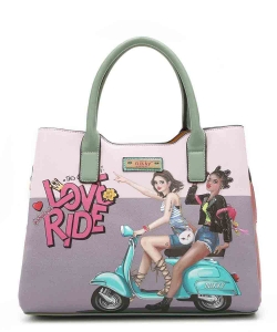 Nikky Love Ride Satchel Bag NK12118
